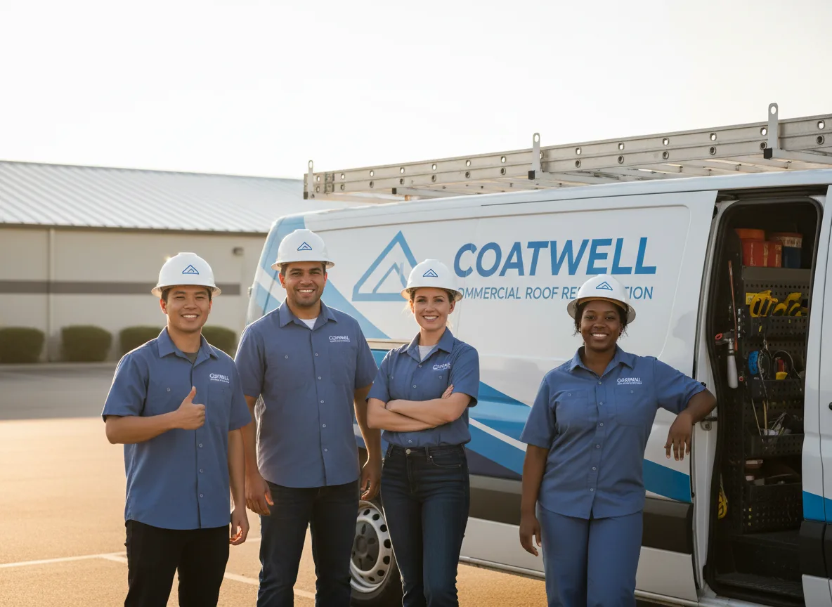 Commercial roof coating company in Logan, IA